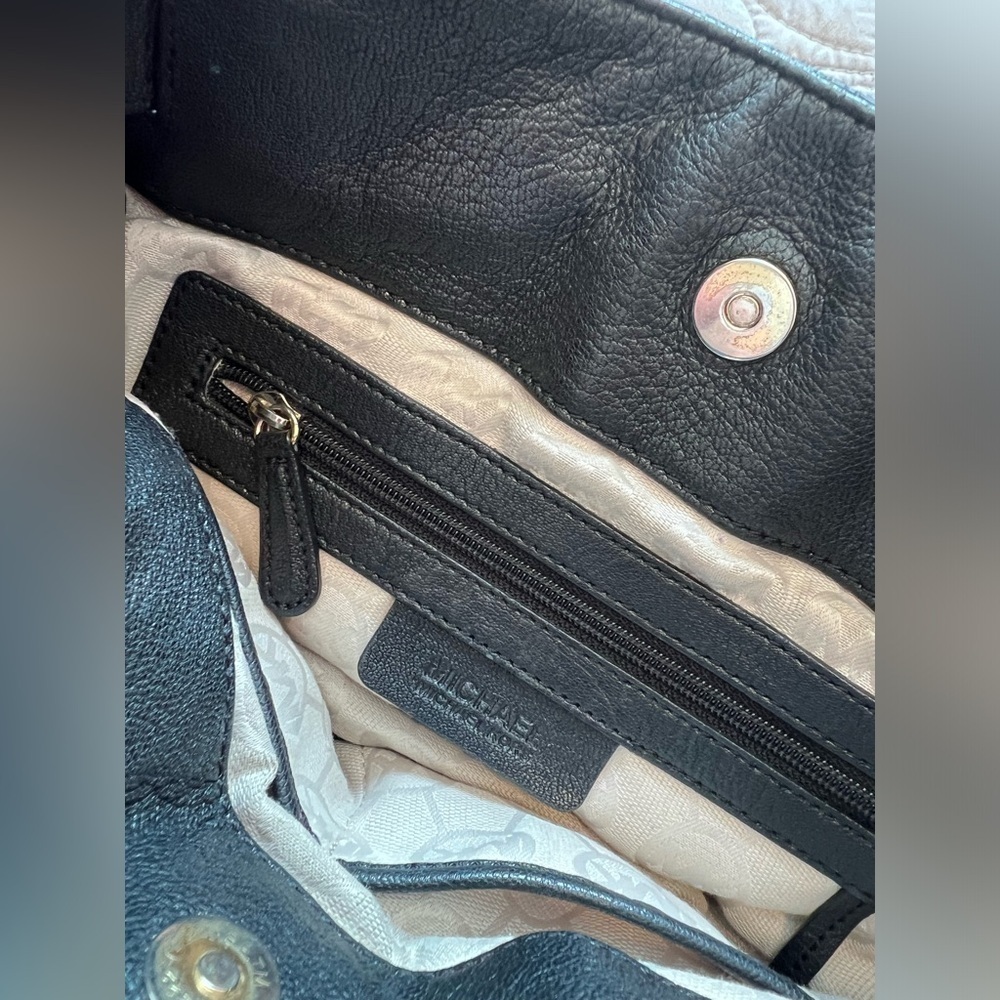 Michael Kors Black Leather Handbag - Picture 14 of 15